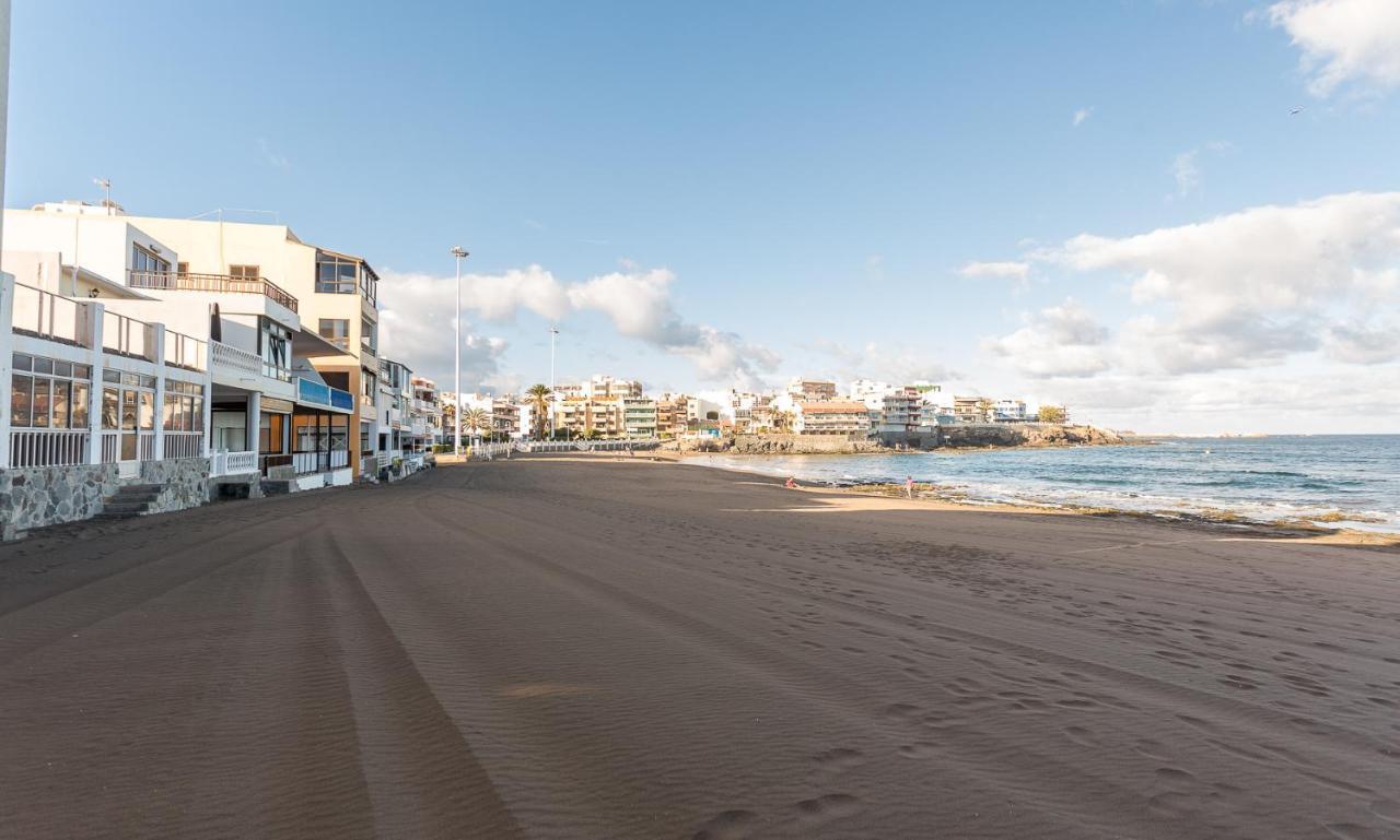 Front Line Beach With Fantastic Terrace. Telde Eksteriør billede